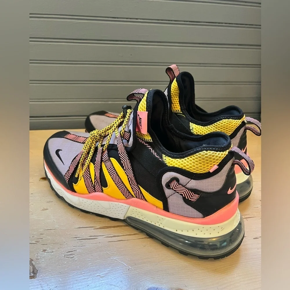 Nike Air Max 270 Bowfin “Atomic Violet” Men’s Purple Yellow Black Size 12